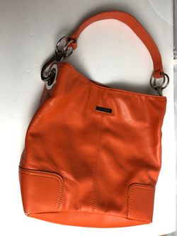 Vitoria orange purse