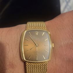 Rolex 18k Solid Gold