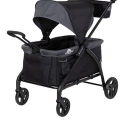 Baby Trend Expedition 2-in-1 Stroller Wagon Plus, Ultra Black