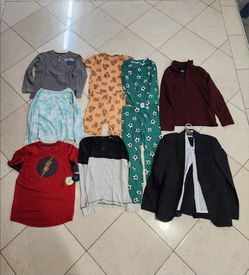 Kids Child Boys Clothes Size 14-18 Years Lot of 12 Pieces Suit, PJs, Shirts