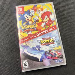 NSW Sonic Mania + Team Sonic Racing Double Pack - Nintendo Switch 