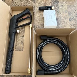 Pressure Washer Hose and Sprayer