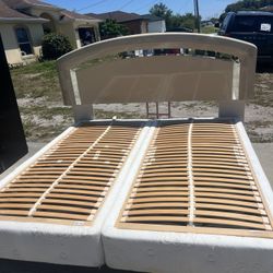 King Bed Frame And Box 