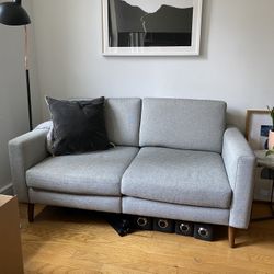 Burrow Nomad Grey Loveseat