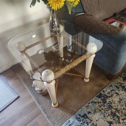 Glass Coffee And End Tables