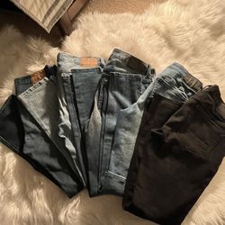 Mens Hollister & Pacsun Jeans Size 31x30