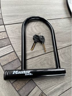 Master Lock U-Lock With Keys