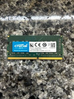 Crucial 8GB DDR4-2666 SODIMM RAM