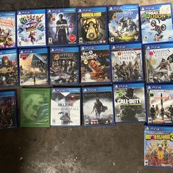 Ps4 Games Each $10