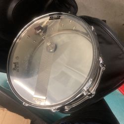 Percussion Set Come With Carrying Case Bag Is Ripped On The Sides 