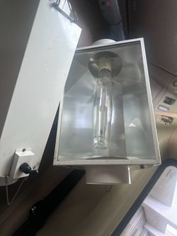 2 Hydrofarm DA Luminaire Series Grow Lights.  Lights 