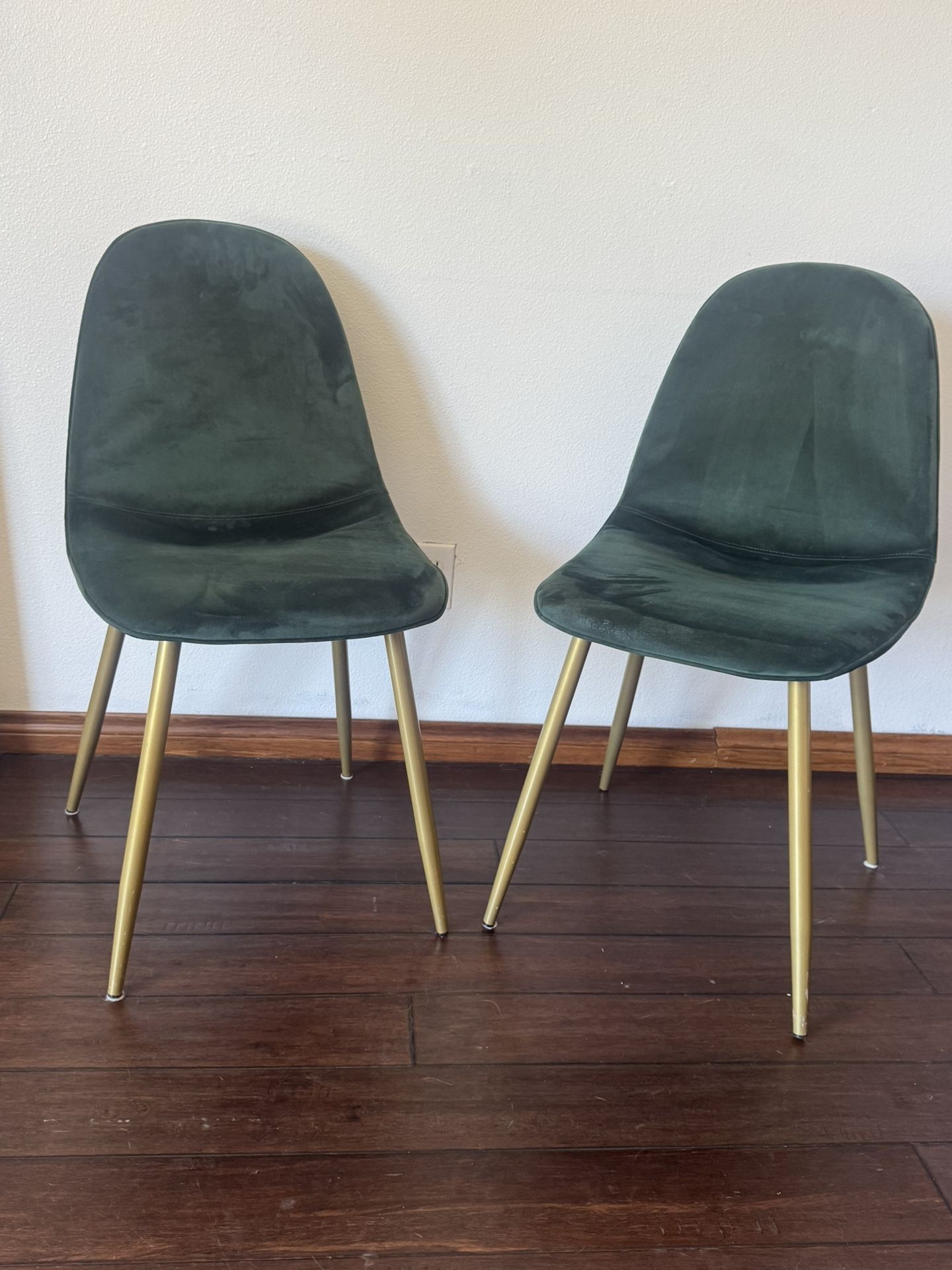 Mid century Green Chairs