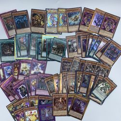 Lot Of 101 Yu-Gi-Oh Rare Uncommon Divine,Trap,Water,Fire,Spell,Earth