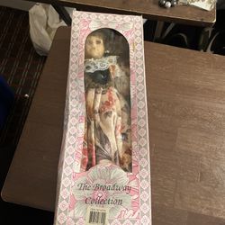 *Broadway Collection* Porcelain Style Doll w/ clothing & Accessories NEW IN BOX
