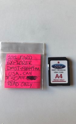 Ford Explorer SD card