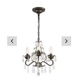 Mini Krystal chandelier in White