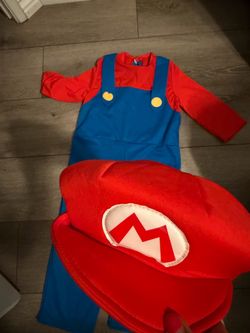 Mario bros costume. Size 4/6