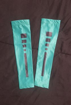 Youth L shooter sleeves Green