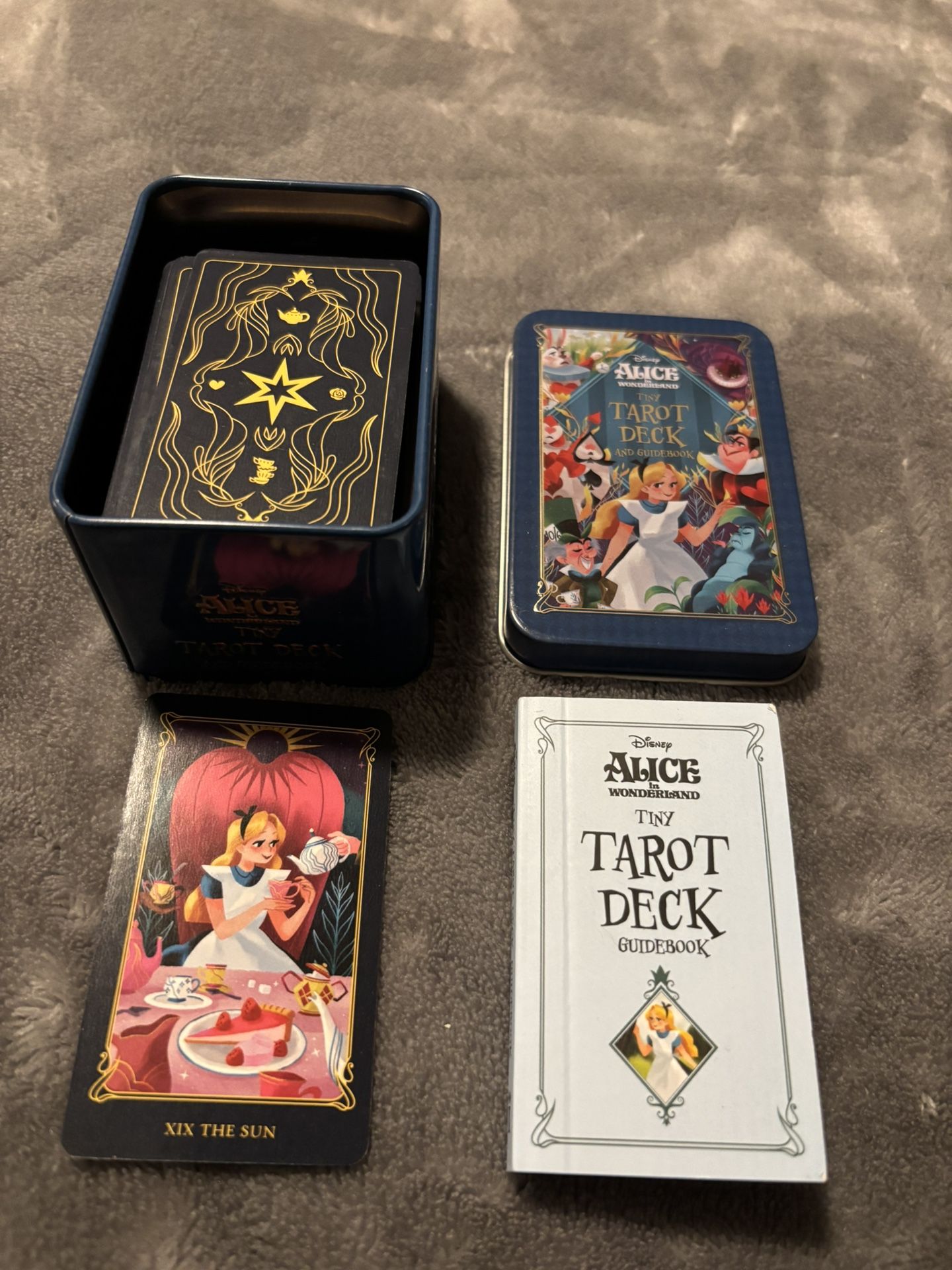 Alice In Wonderland Tiny Tarot Card Deck