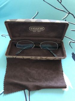 Coach glasses with box