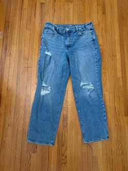 Old Navy Og loose fit Ripped jeans