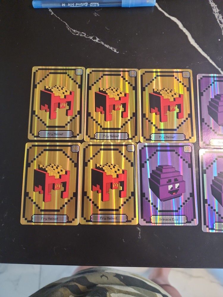 Minecraft Skin. Code Only. Each Card $10