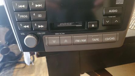 Bose factory infiniti i30 2001 radio