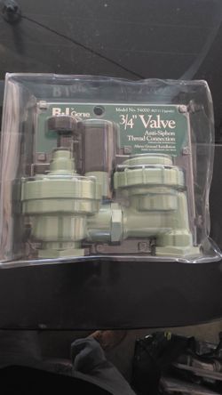 Toro 54000 Anti-Siphon Valve, 3/4 in, MNPT, 150 psi Pressure, 0.5 to 15 gpm, PVC Body