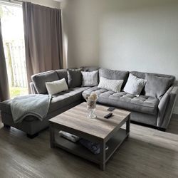 Grey Sectional 