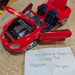 Maisto Mustang Mach 3 1/18 Scale Diecast