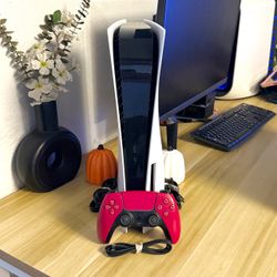 Ps5 Disc 1TB Console with Cables and Controller