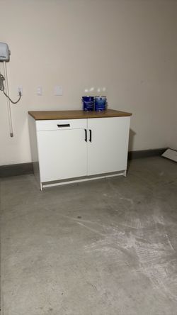 IKEA KNOXHULT Storage Cabinet with Drawer – 48”