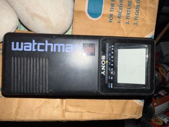 Vintage Sony Watchman Portable Handheld TV