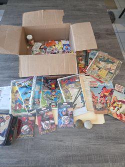 Vintage Comic Books & Collectibles Lot
