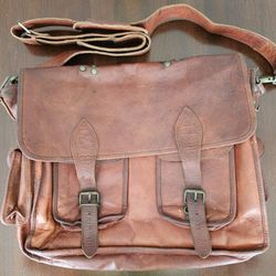 Laptop Leather Bag