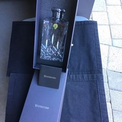 Waterford Lismore Whiskey Crystal Decanter