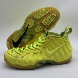 Nike Air Foamposite Pro Volt Yellow/Green 624041-700 Men’s Size 8 