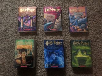 Harry Potter Books 1-6 Paperback