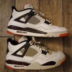 Nike Jordan Retro 4 "Pale Citron" Sz 13