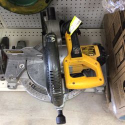 Electric Dewalt Miter 10” Saw Used