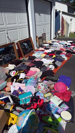 September 12-13  . 9 am to 5 pm Garage sale