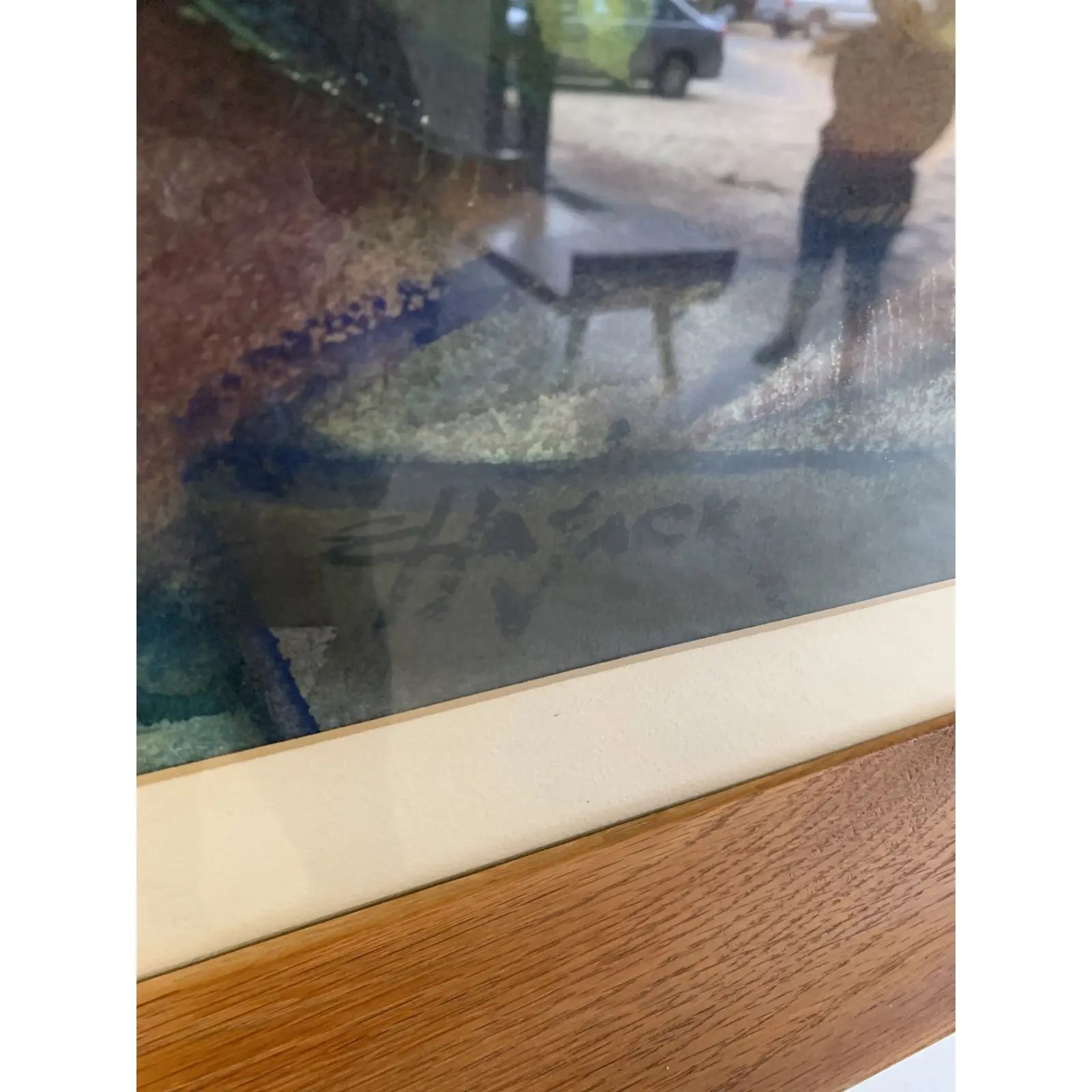 Mid 20th Century Tabletop Still Life Watercolor Painting, Framed Art