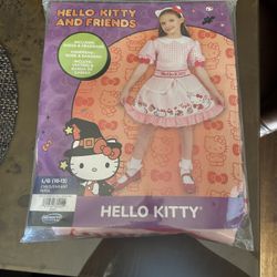 Hello Kitty Halloween Costume Kids 10/12