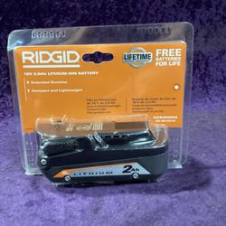 🧰🛠RIDGID 18V 2.0 Ah Lithium-Ion Battery Pack NEW!-$40!🧰🛠