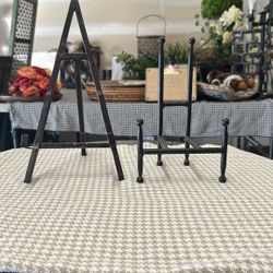 Metal Easel / Book / Plate Stands $15 Each
