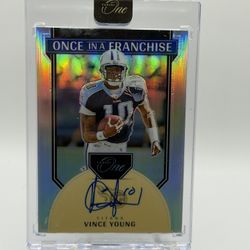 Vince Young Once In A Franchise Holo Autograph /99