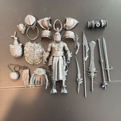 Mythic Legions Male Orc Deluxe Test Shot Prototype 
