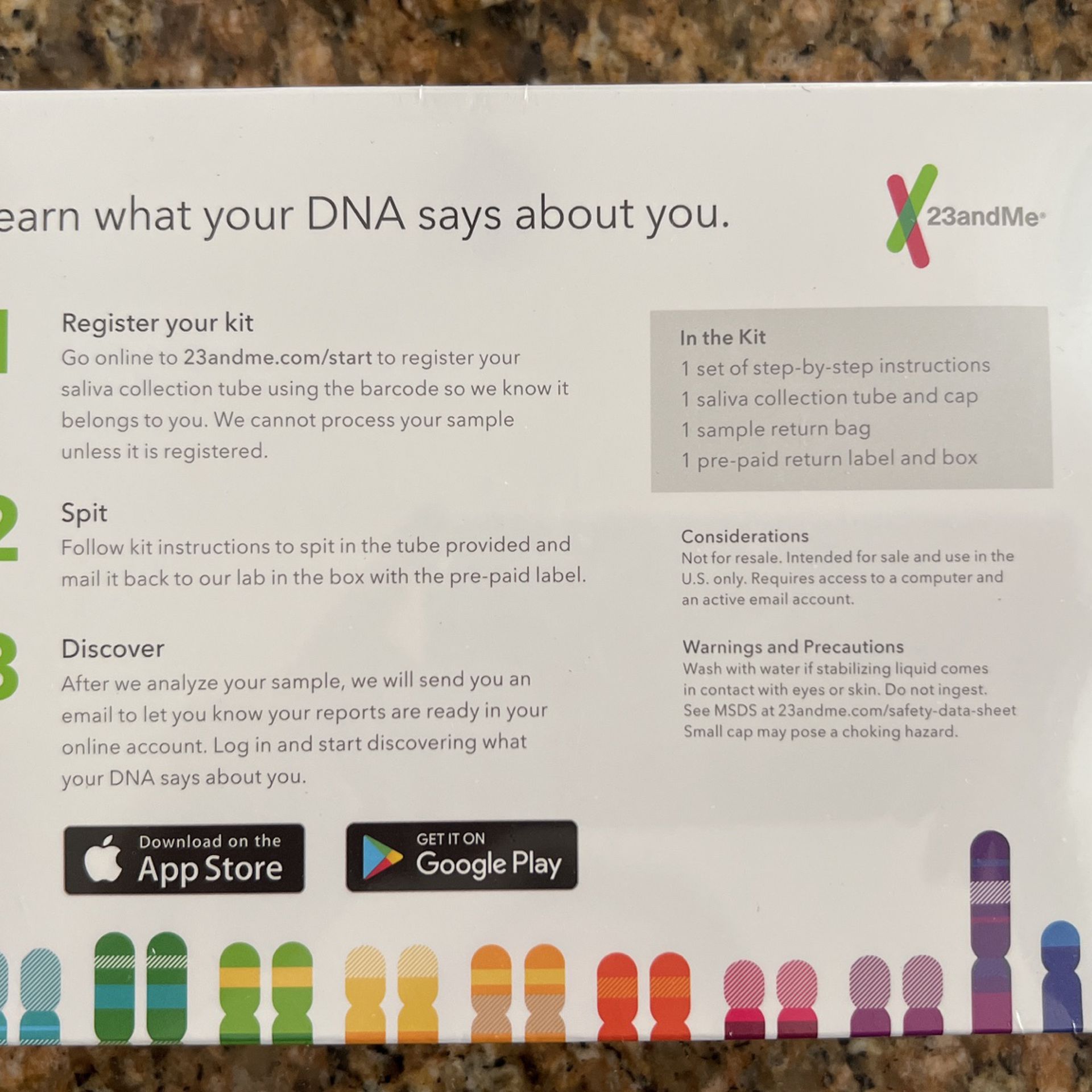 23andMe Health + Ancestry Service: Personal Genetic DNA Test for Sale in  Kenmore, WA - OfferUp