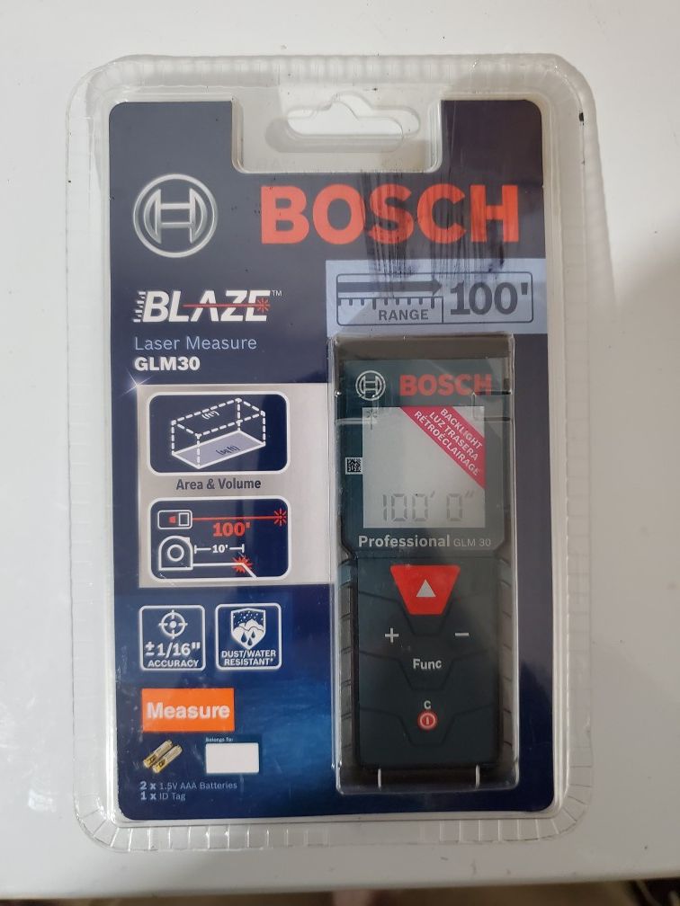 Bosch BLAZE 100 ft. Laser Distance Measurer