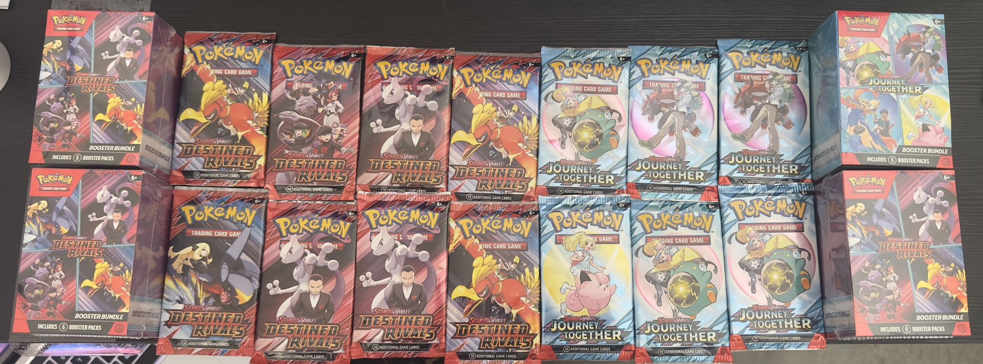 Pokemon TCG Destined Rivals and Journey Together set